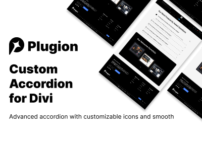 Custom Accordion for Divi